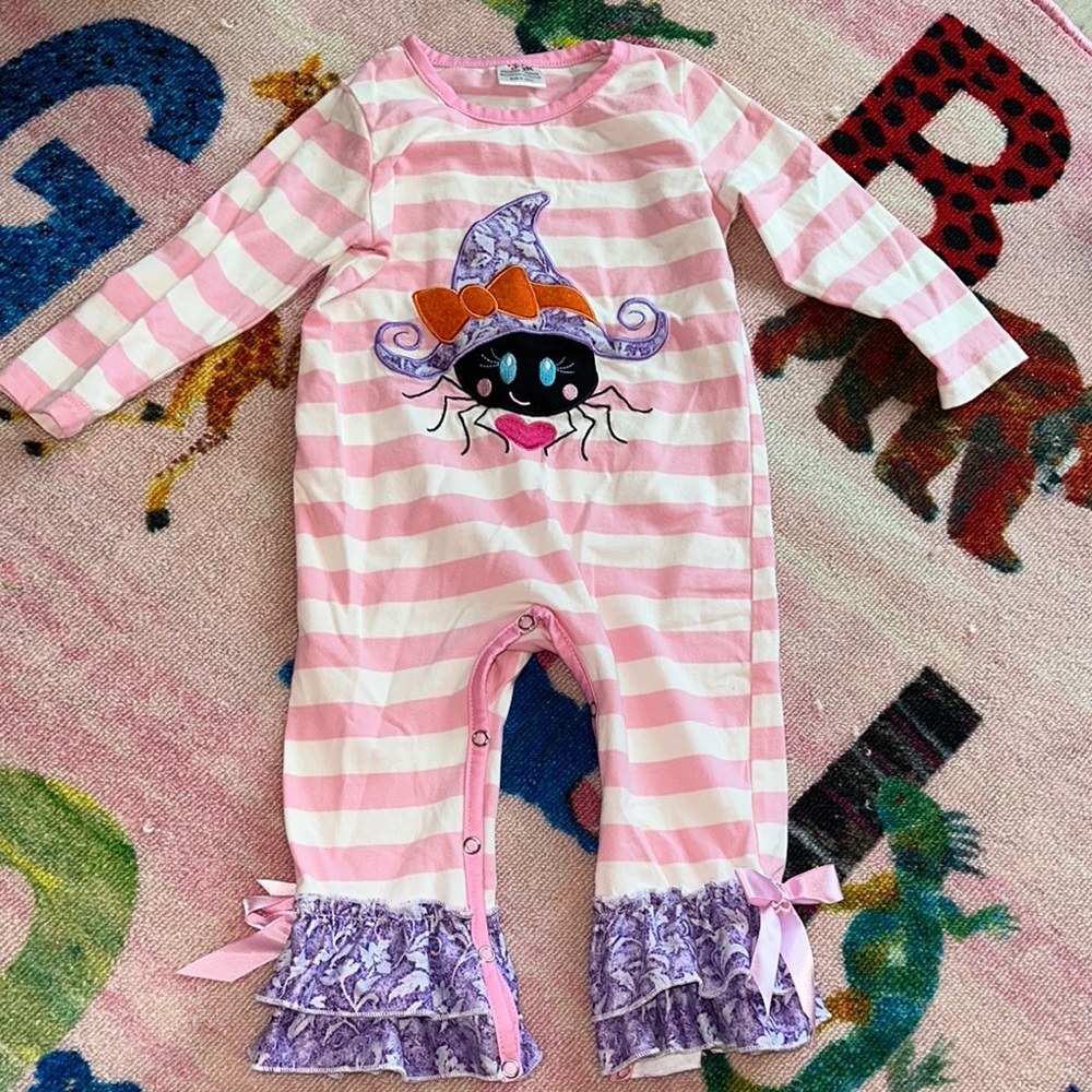 Marie Nicole 12-18M Spider jumpsuit